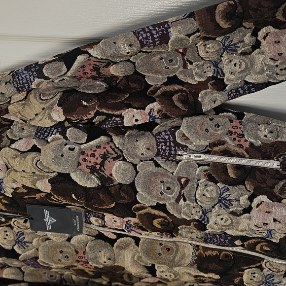 Teddy Bear Patterned Jacket - Picture 6 of 7